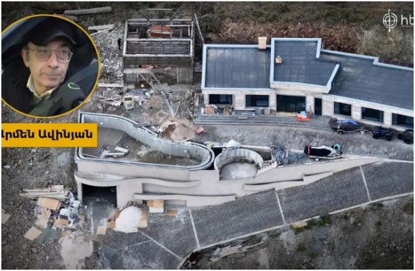 Տիգրան Ավինյանի հայրը Սևանում առանձնատուն է կառուցում․ «Հետք» (տեսանյութ)